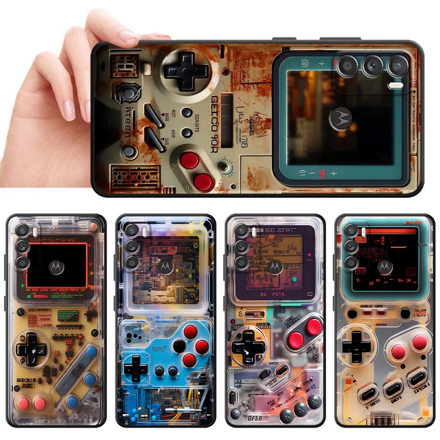 Gaming Console Logo - Funda Retro para consola de juegos