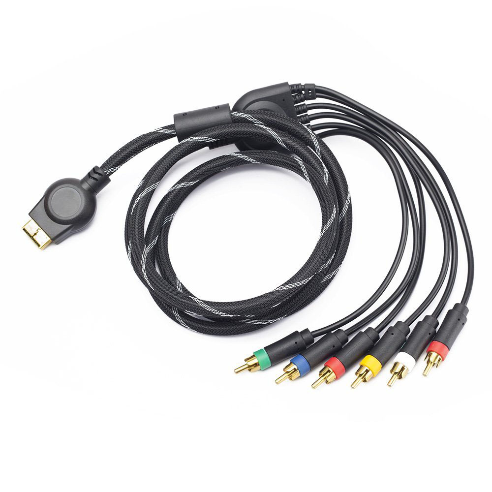 Gaming Console Ps3 - Cable AV YPbPr de 1.8M con