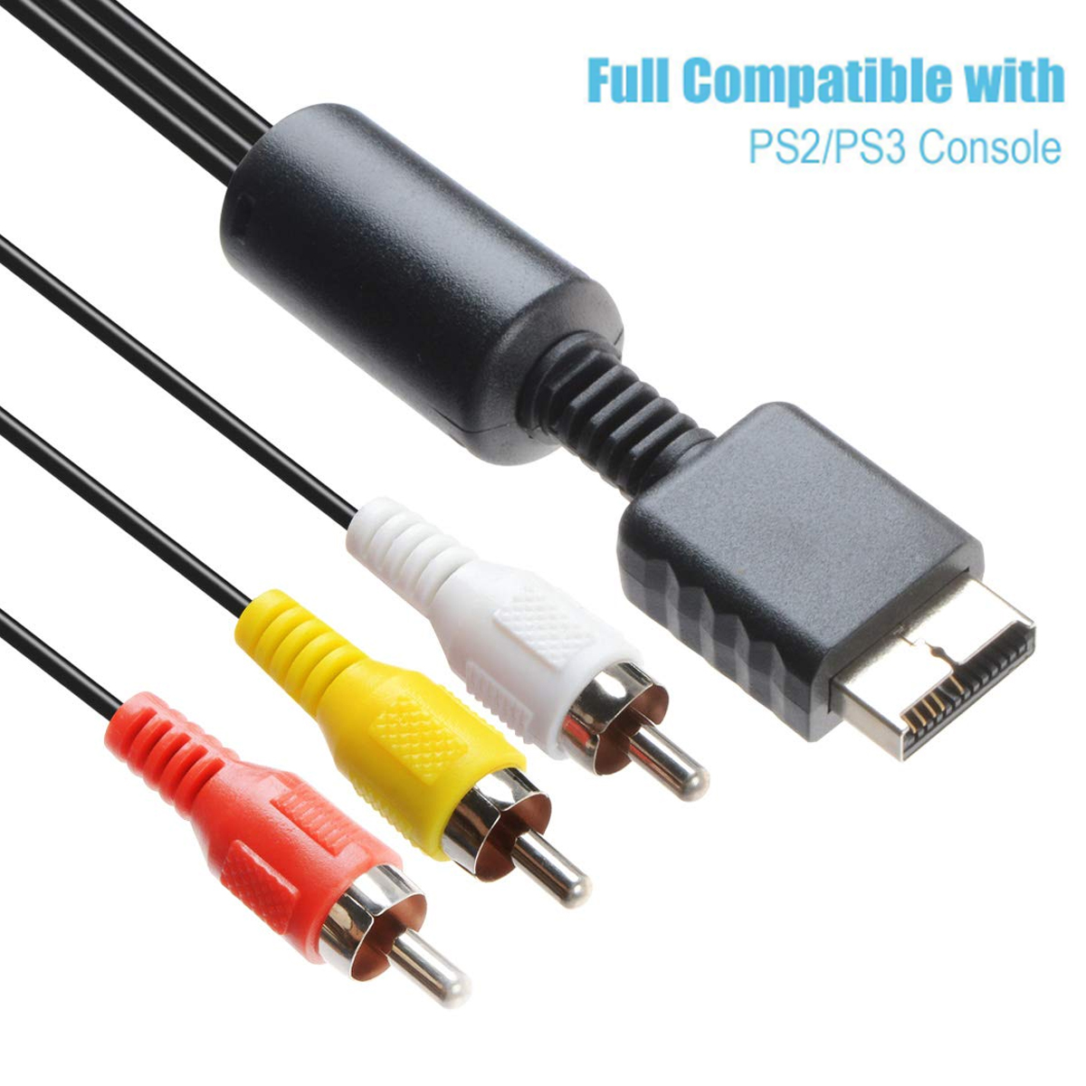 Gaming Console Ps3 - Cable de Audio AV de 1,8