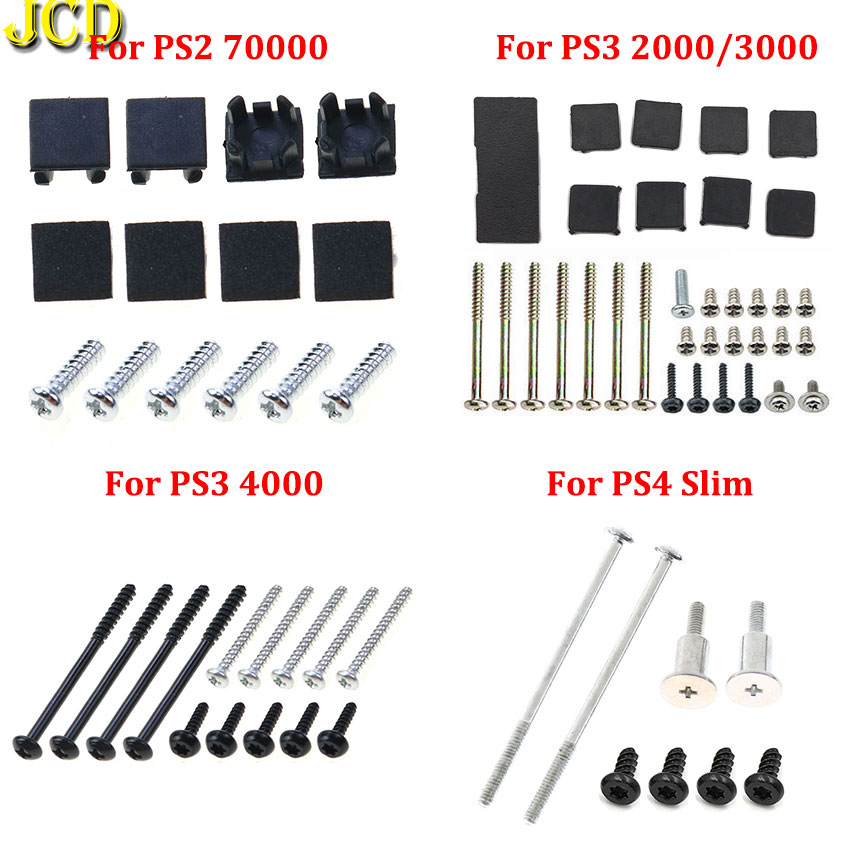 Gaming Console Ps3 - JCD para PS4 Slim tornillos Kit