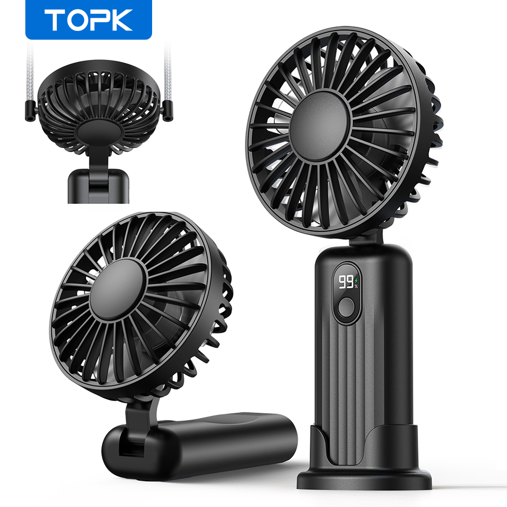 Gaming Console K36 - Mini ventilador portátil TOPK, ventilador de