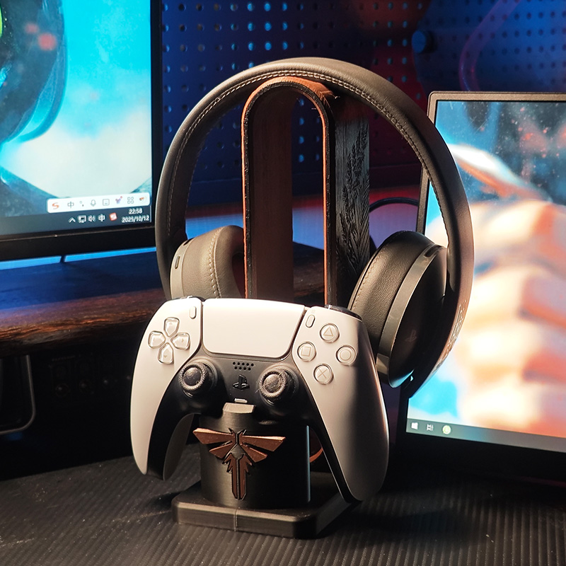 Gaming Console In Tv - Soporte para auriculares con mango, colgador