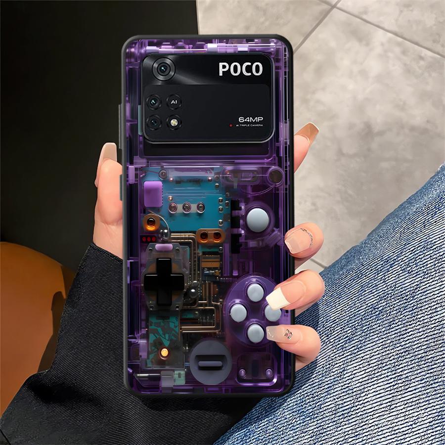Funda para Xiaomi Poco X3 X4 X - Gaming Console Logo reseña y precio