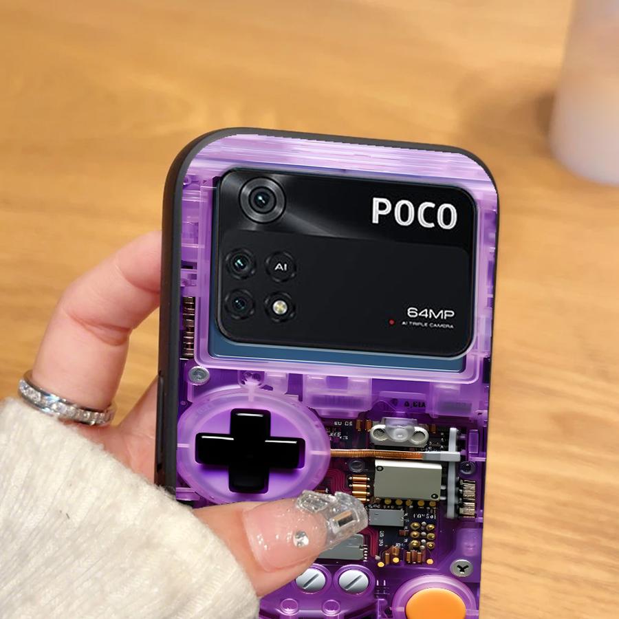 Funda para Xiaomi Poco X3 X4 X - Gaming Console Logo reseña y precio