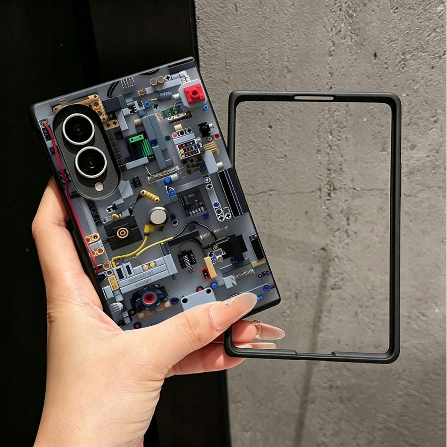 Funda para Samsung Galaxy Z Fo - Gaming Console Logo reseña y precio