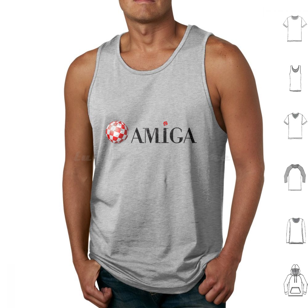 Camisetas sin mangas Amiga de  - Gaming Console Logo reseña y precio