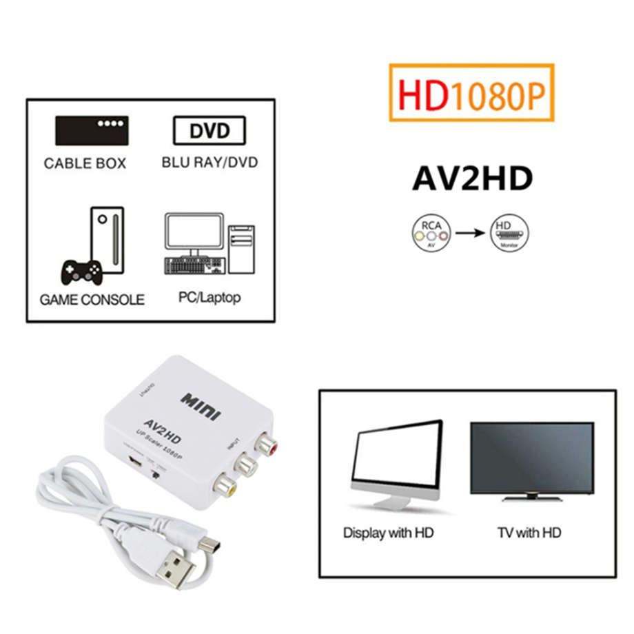 Convertidor de señal HDTV RCA  - Gaming Console All In One reseña y precio