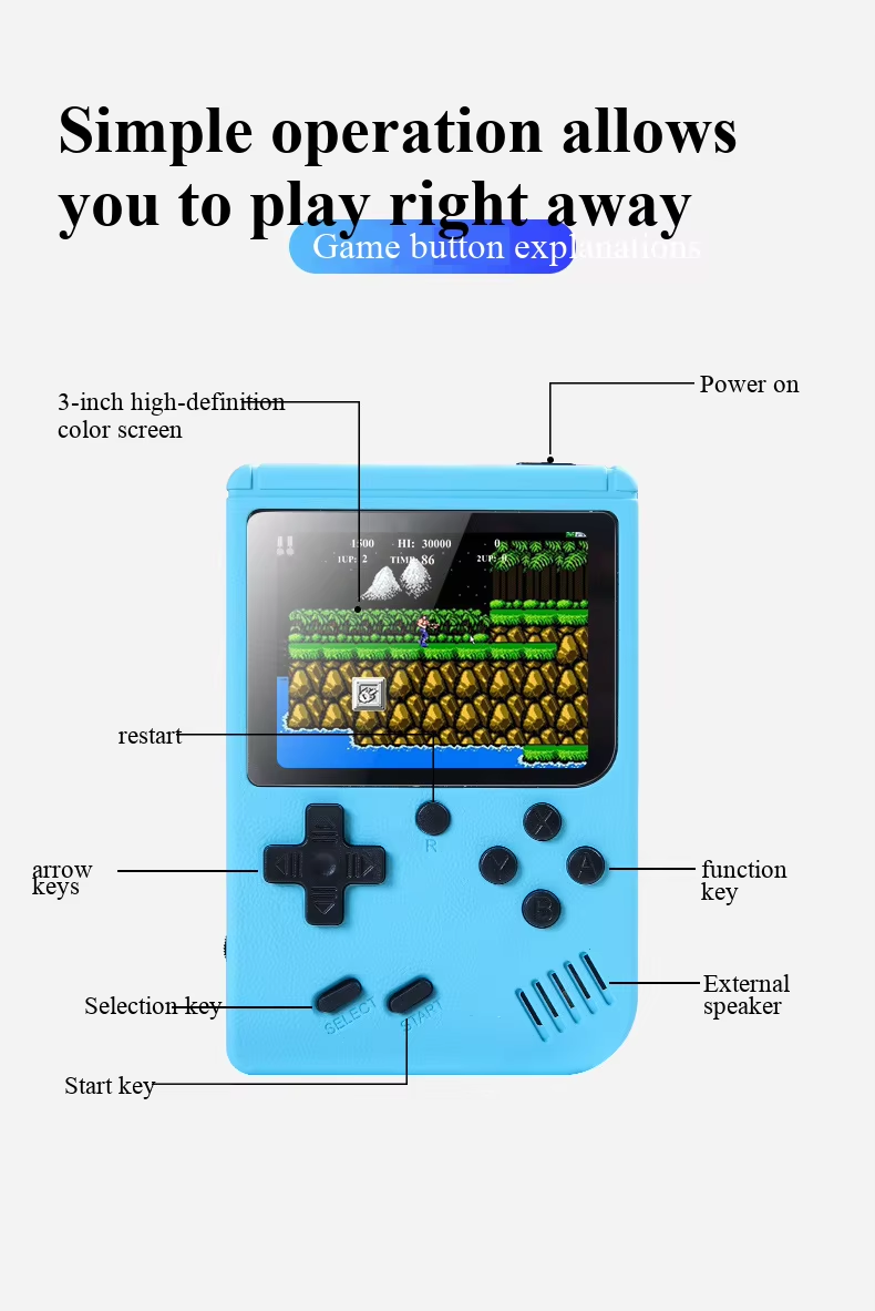Consola de videojuegos portáti - Gaming Console All In One reseña y precio