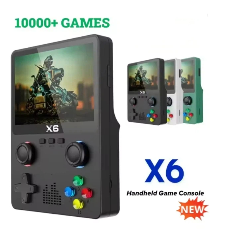 Consolas de juegos portátiles  - Gaming Console X6 X6 64 Gb reseña y precio