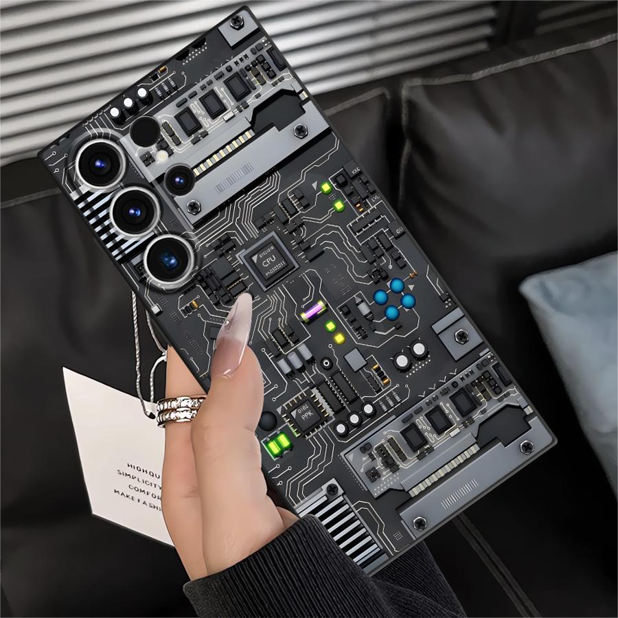 Funda Morada para Consola de J - Gaming Console Logo reseña y precio
