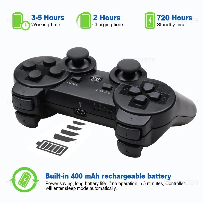 Control Inalámbrico Bluetooth  - Gaming Console Ps3 reseña y precio