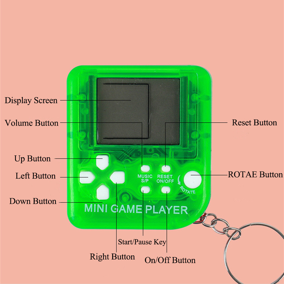 GAMINJA Retro Mini jugadores d - Gaming Console 6 Year Old reseña y precio