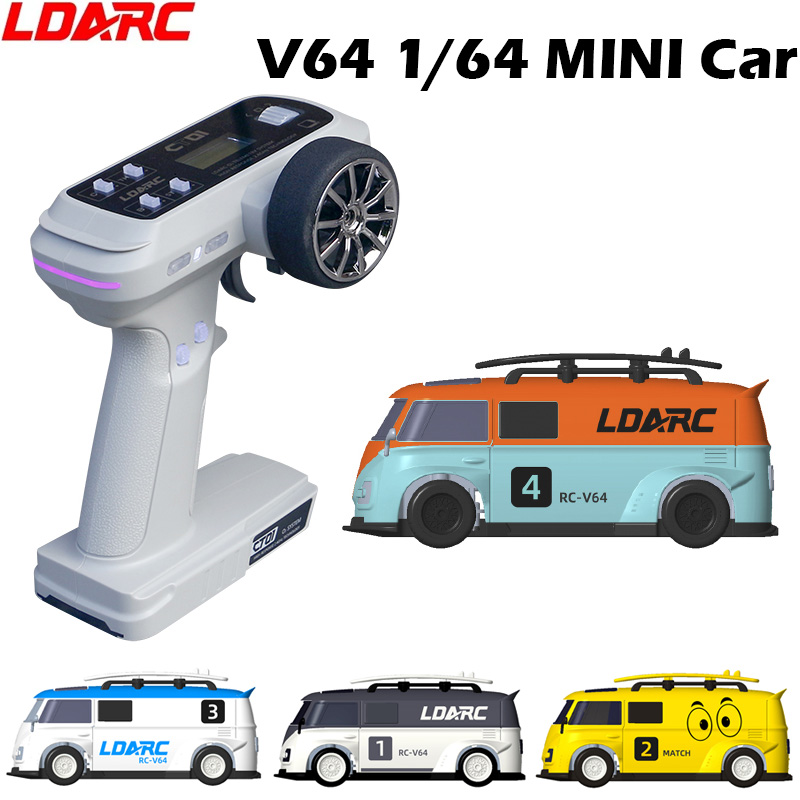 1:64 LDARC V64 Mini autobús te - Gaming Console In Car reseña y precio
