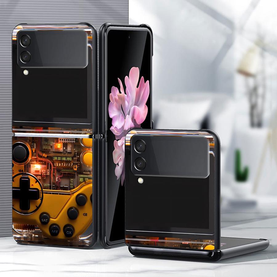 Funda para Samsung Galaxy Z Fl - Gaming Console Logo reseña y precio