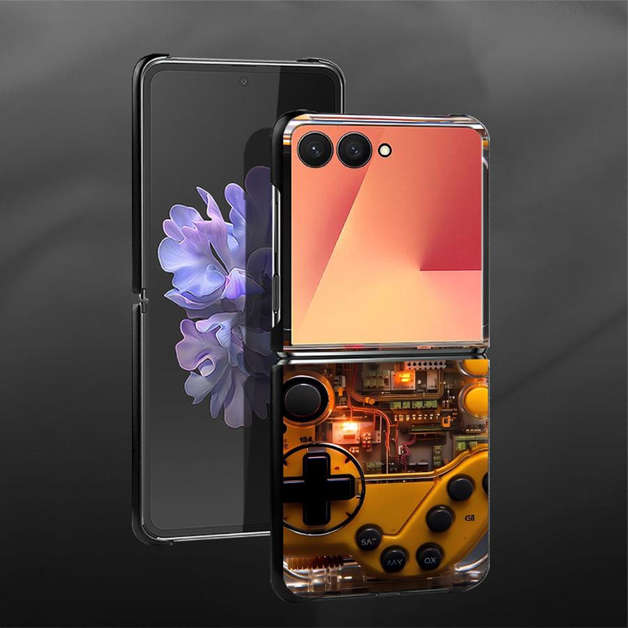 Funda para Samsung Galaxy Z Fl - Gaming Console Logo reseña y precio