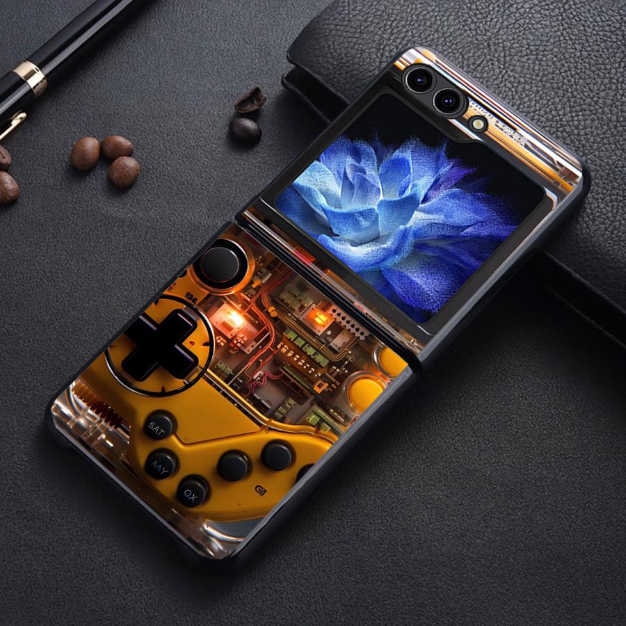 Funda para Samsung Galaxy Z Fl - Gaming Console Logo reseña y precio