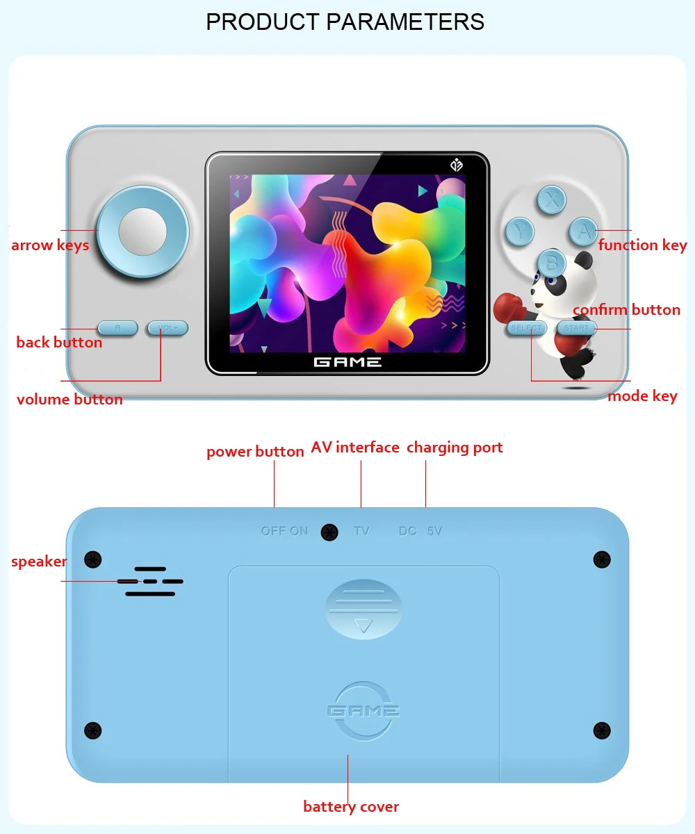 Nueva Consola de Videojuegos R - Gaming Console 6 Year Old reseña y precio